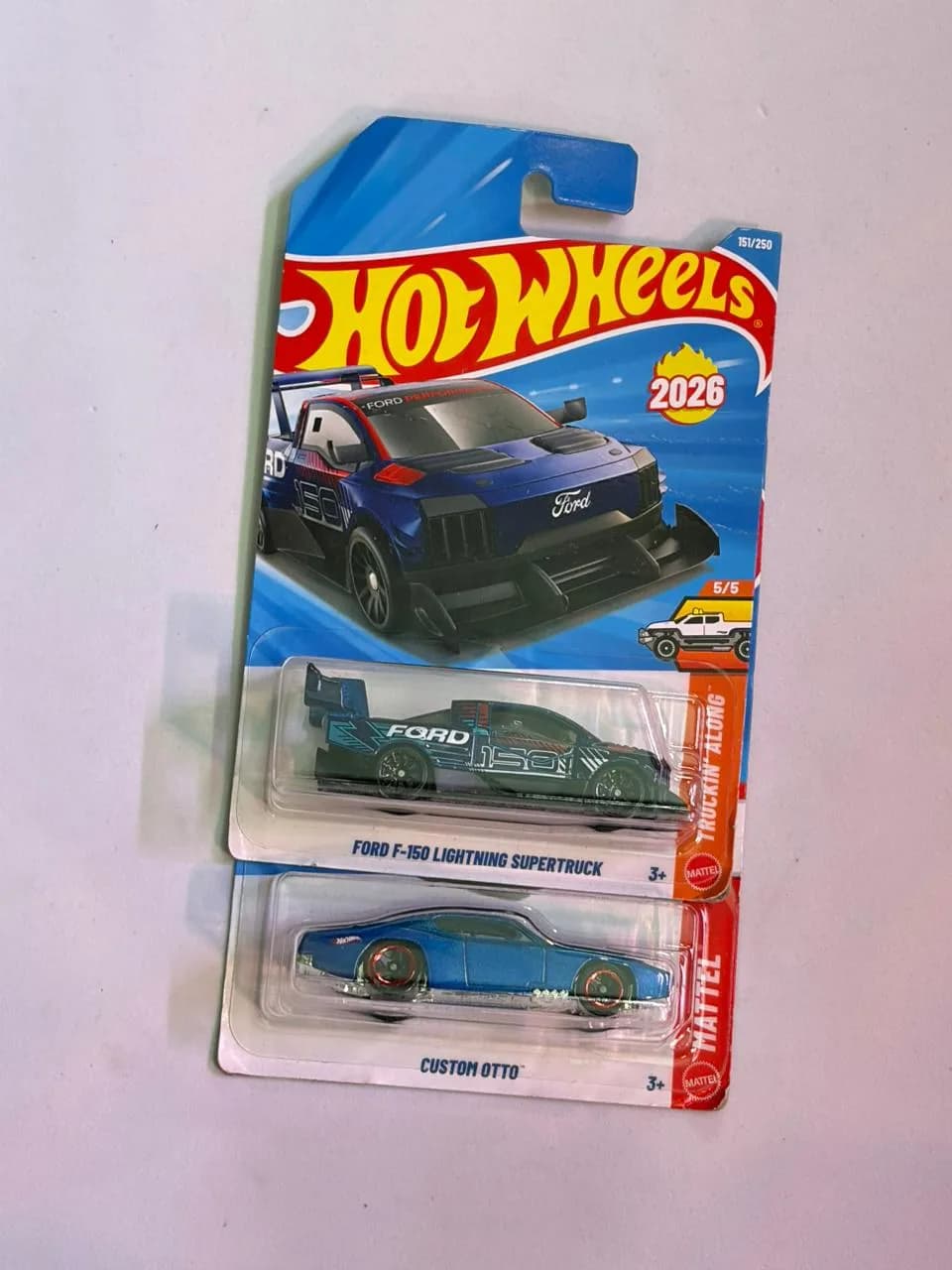 Ford F150 lightning supertruck set 3 - Hot Wheels 1/64 Scale Diecast Model