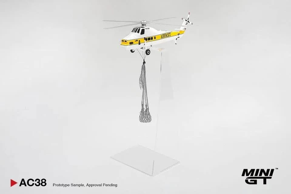 helicopter - Mini GT 1/64 Scale Diecast Model