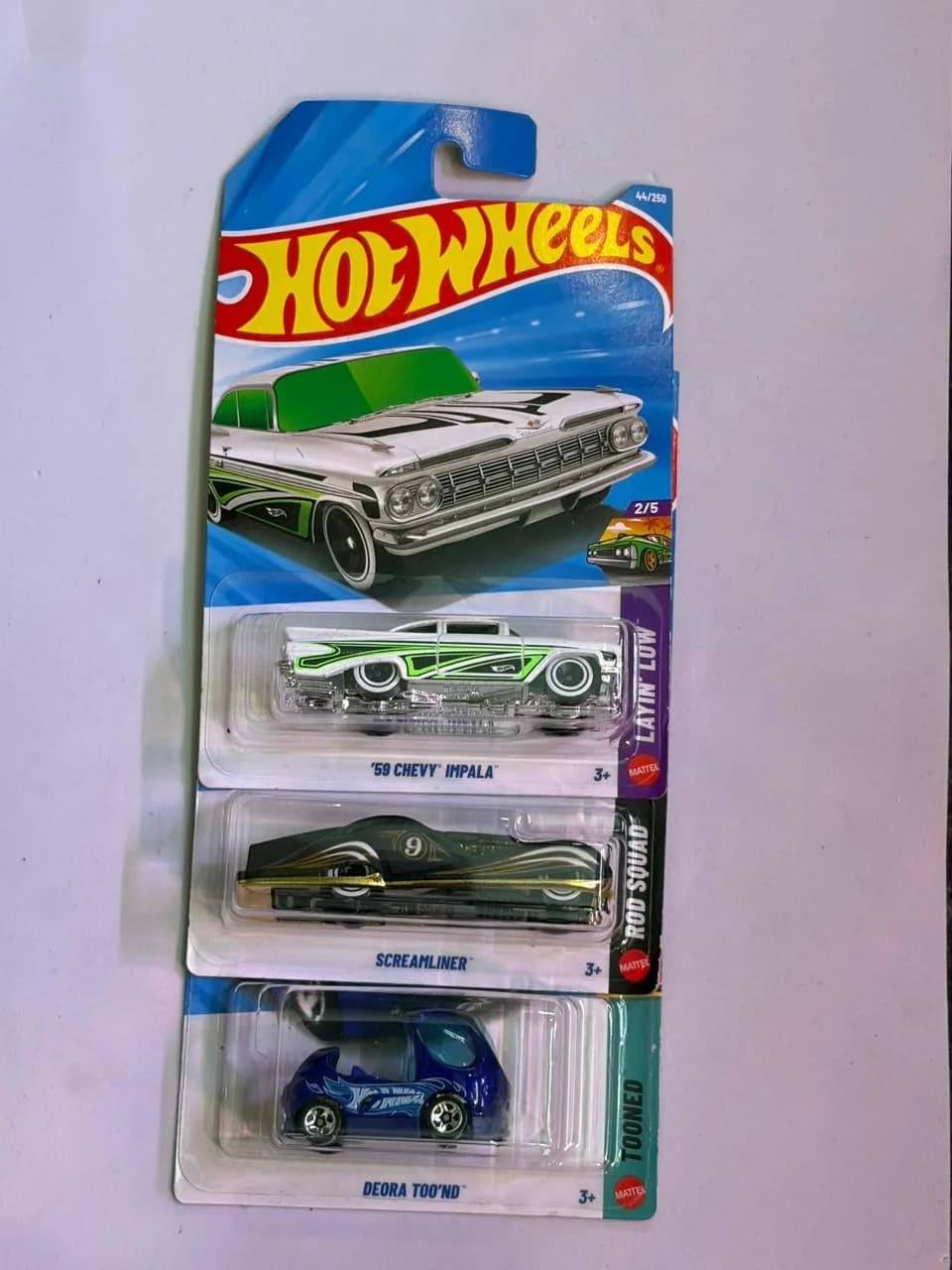 59 chevy impala set 1 - Hot Wheels 1/64 Scale Diecast Model