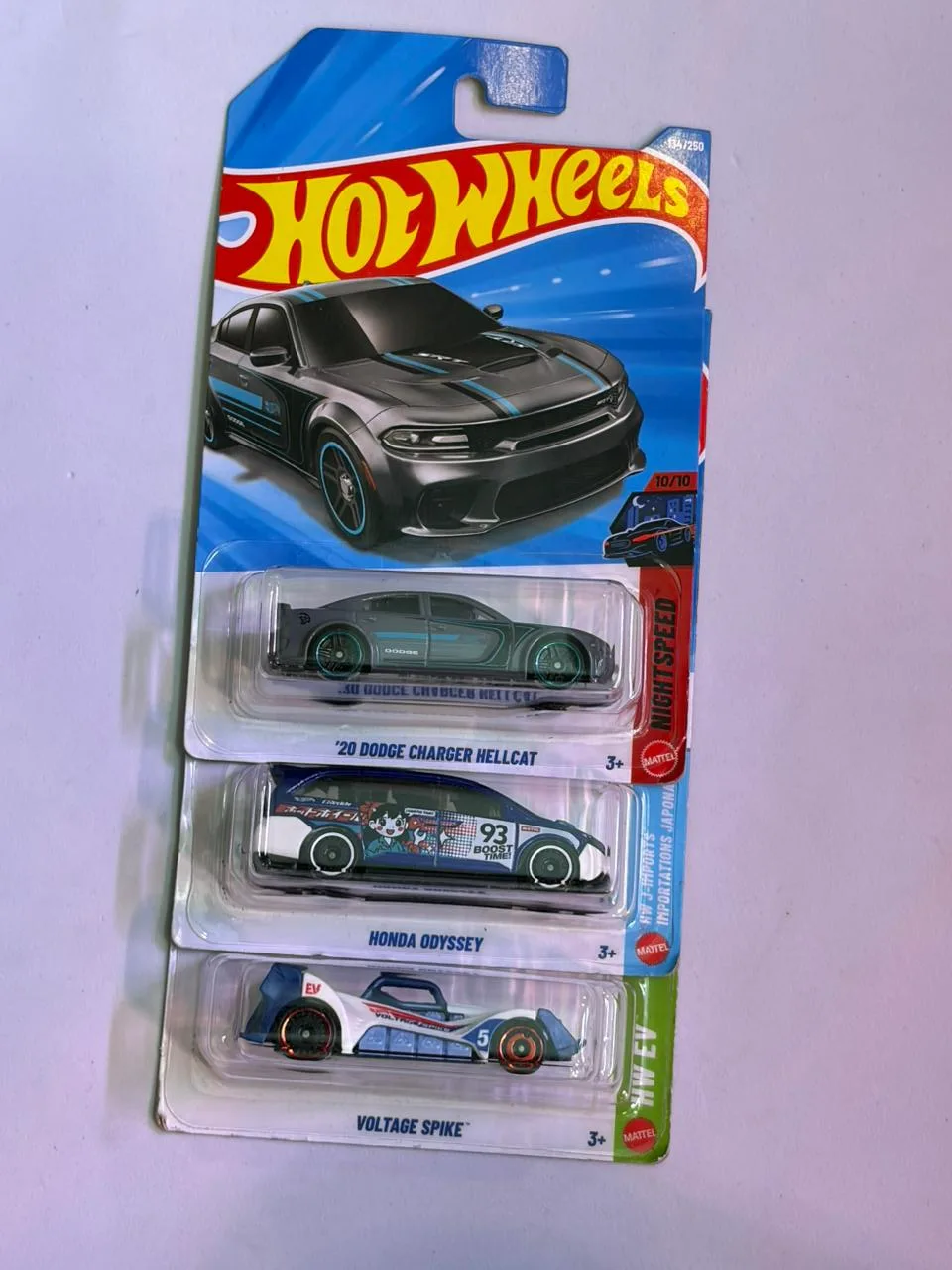 Dodge charger hellcat set 1 - Hot Wheels 1/64 Scale Diecast Model