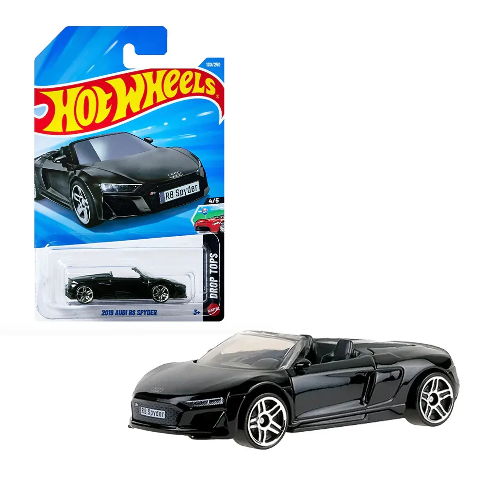 2019 Audi R8 Spyder, Hot Wheels Basic Car Collection by Mattel - Hot Wheels 1/64 Scale Diecast Model