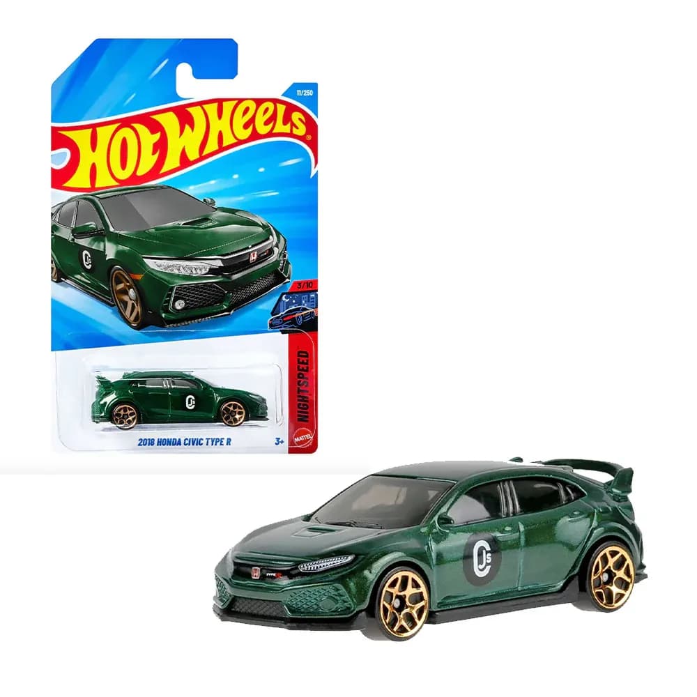 2018 Honda Civic Type R - Hot Wheels 1/64 Scale Diecast Model