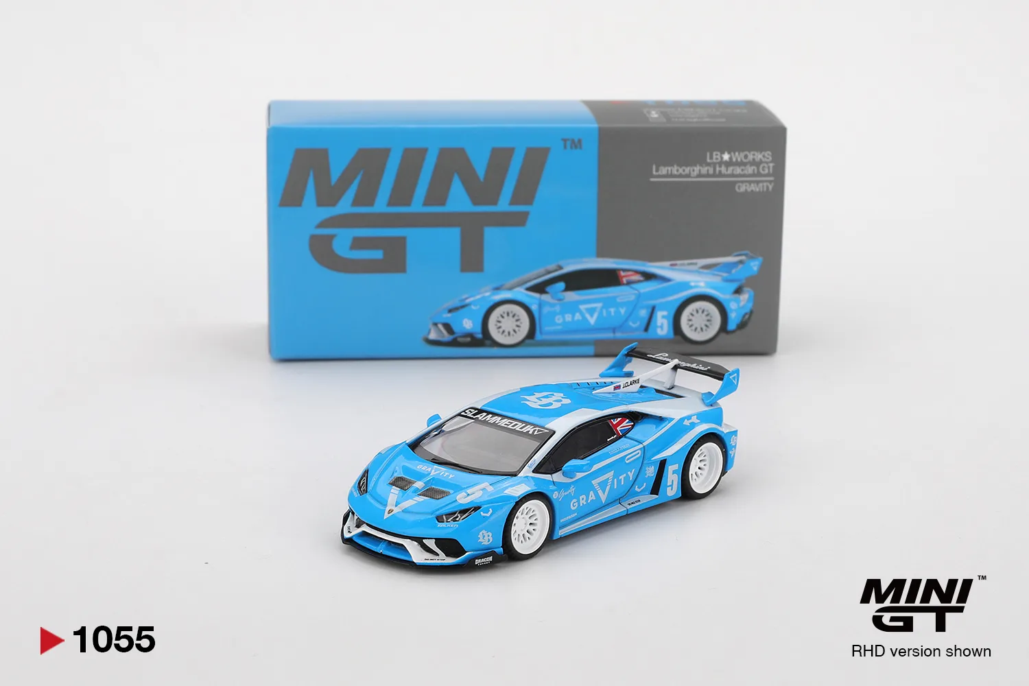 LB★WORKS Lamborghini Huracán GT GRAVITY - Mini GT 1/64 Scale Diecast Model