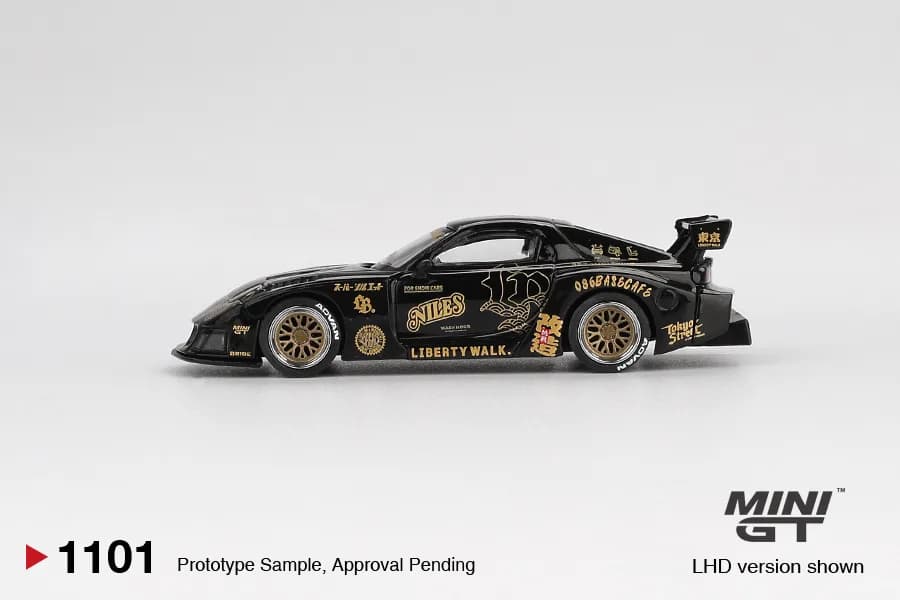 Mazda RX-7 LB-Super Silhouette FD-NILES - Mini GT diecast model view 3