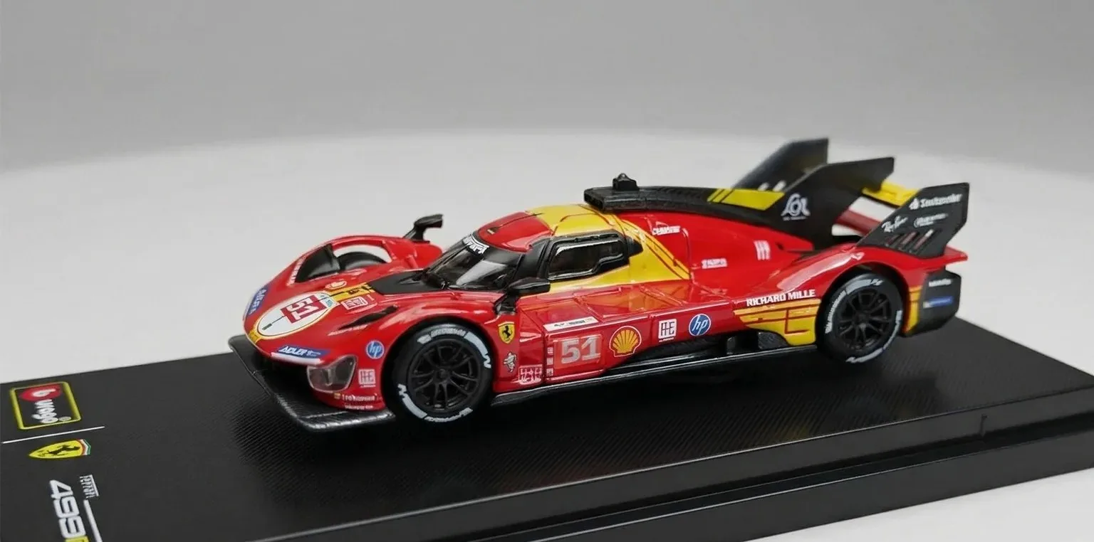 Bburago Racing #51 Ferrari 499P 24h LeMans Winner - Bburago diecast model view 3