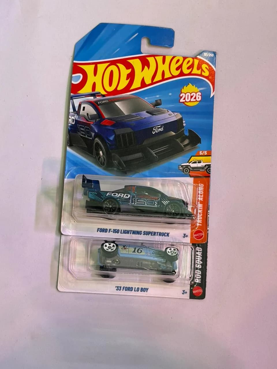 Ford F150 lightning supertruck set 5 - Hot Wheels 1/64 Scale Diecast Model