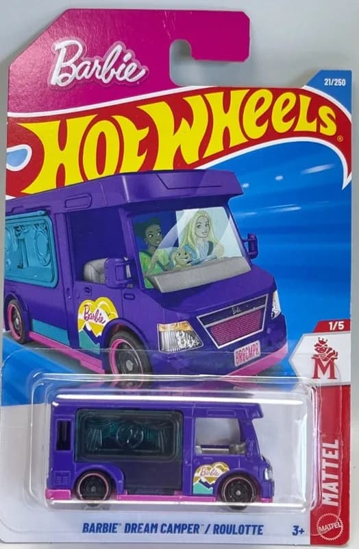 Barbie dream camper - Hot Wheels 1/64 Scale Diecast Model