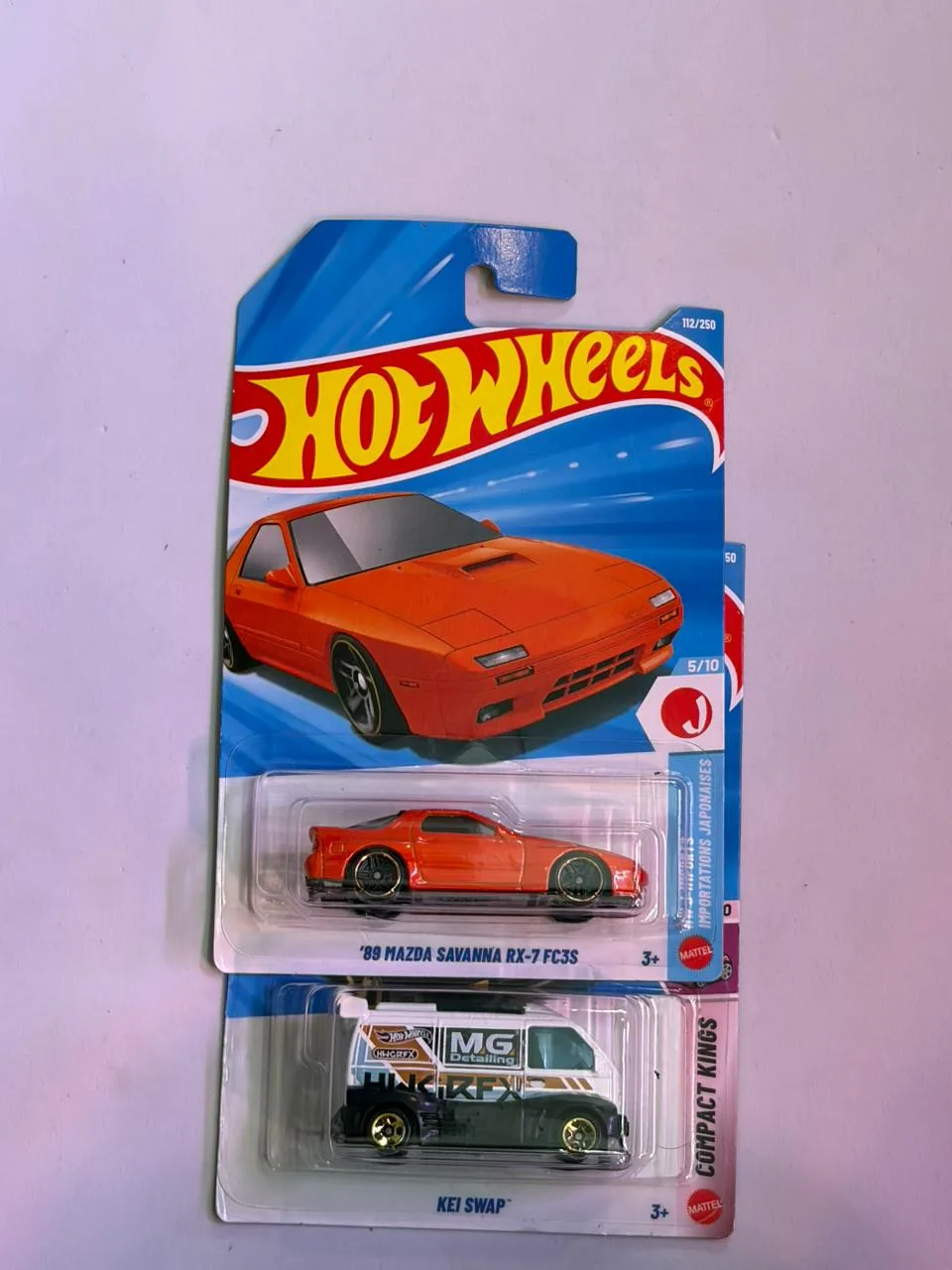 Mazda savanna rx7 set 1 - Hot Wheels 1/64 Scale Diecast Model