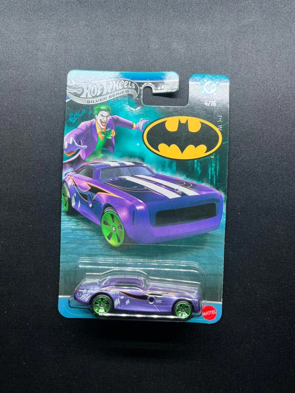 Silver series Joker - Hot Wheels 1/64 Scale Diecast Model