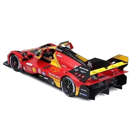 Bburago Racing Scale #50 Ferrari 499P 2024 24h LeMans Winner - Bburago diecast model view 3