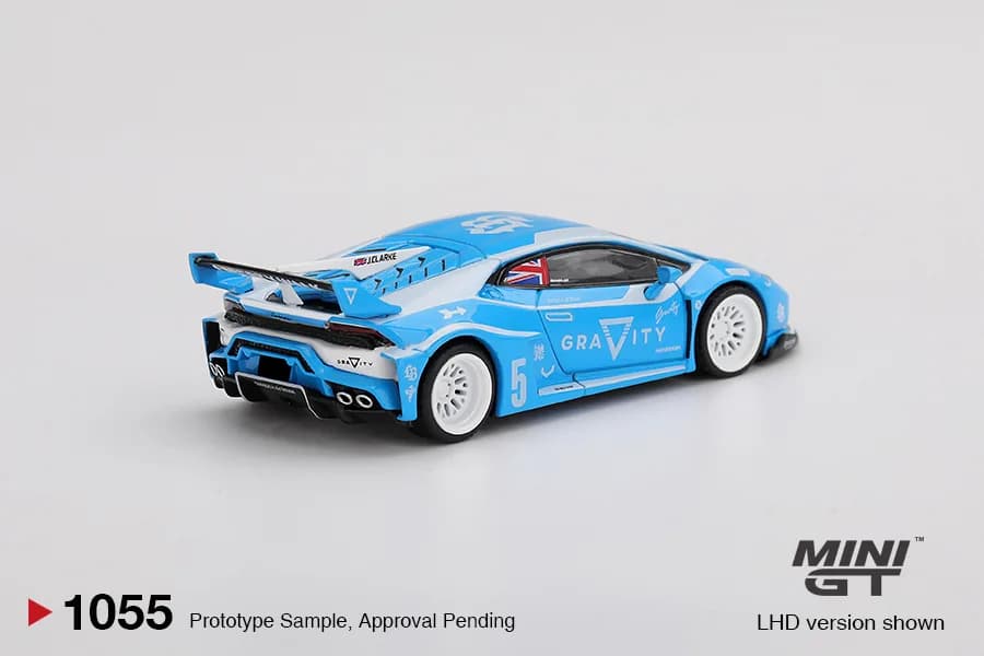 LB★WORKS Lamborghini Huracán GT GRAVITY - Mini GT diecast model view 2