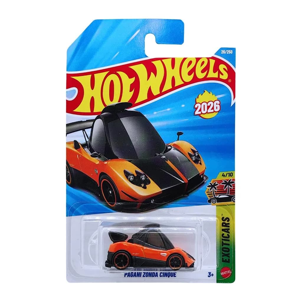 Pagani zonda cinque - Hot Wheels 1/64 Scale Diecast Model