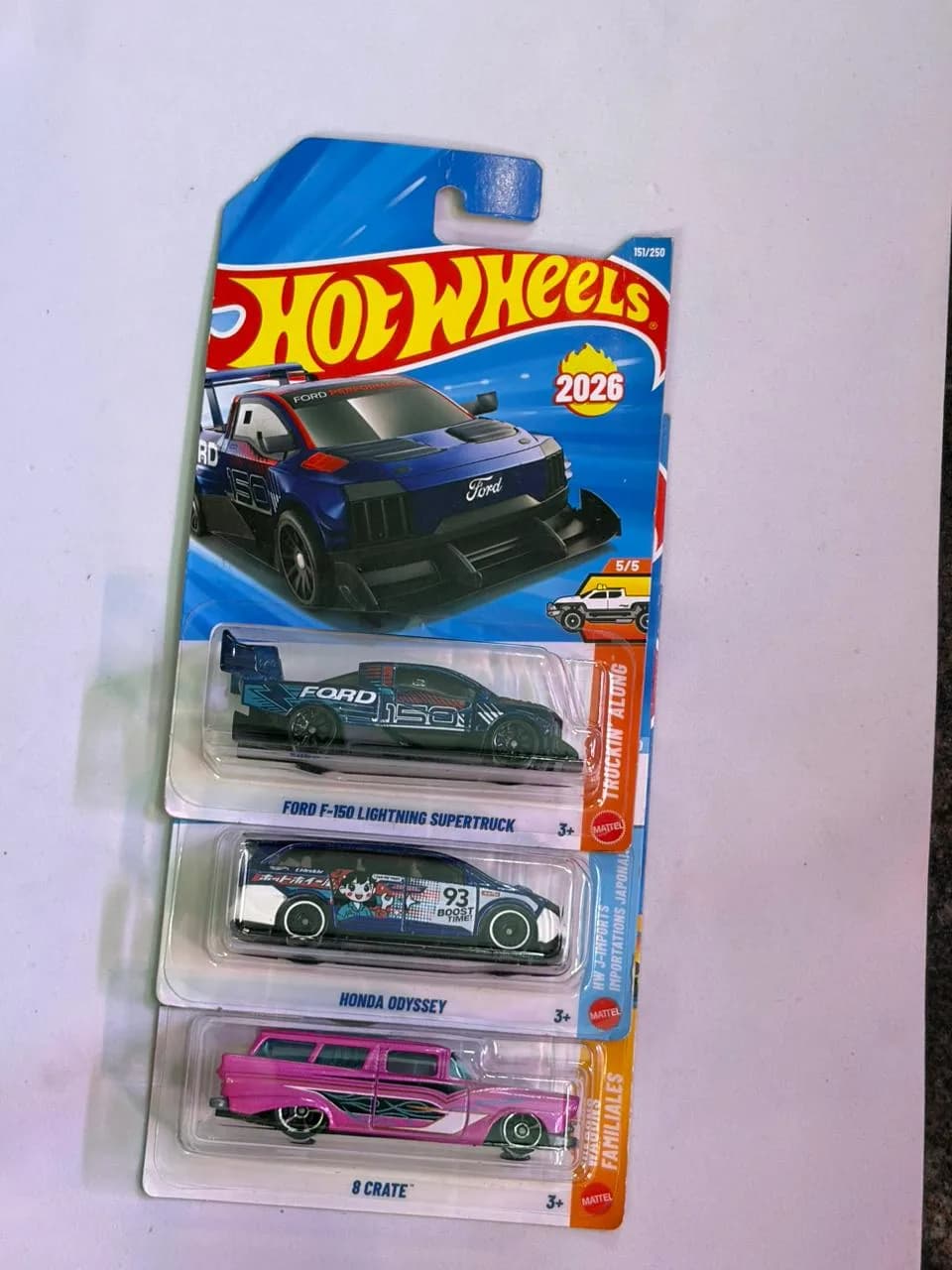 Ford F150 lightning supertruck set 1 - Hot Wheels 1/64 Scale Diecast Model