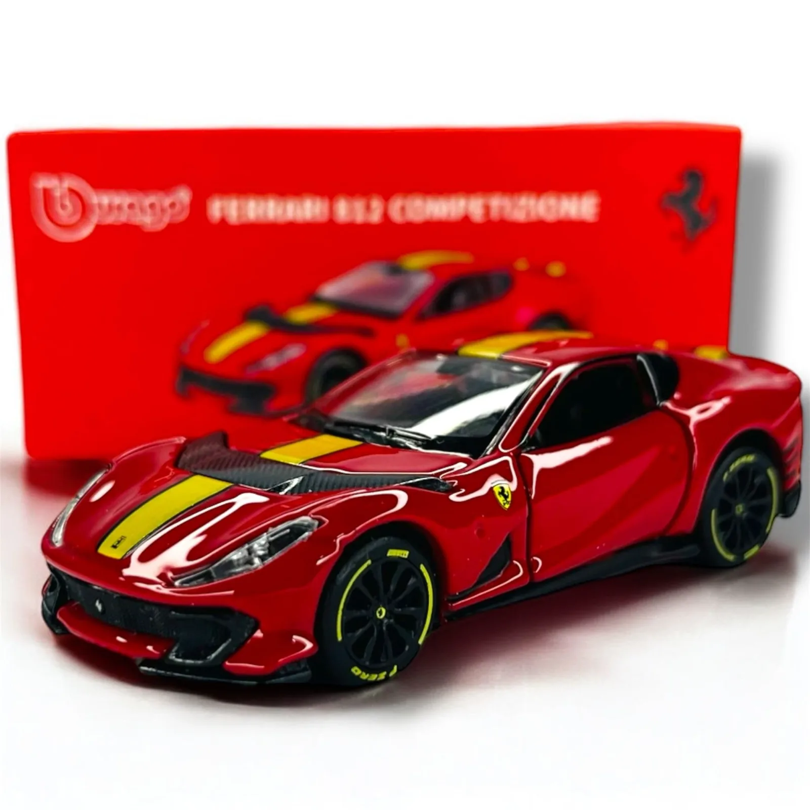 Bburago Ferrari 812 Competizione red  - Bburago 1/64 Scale Diecast Model