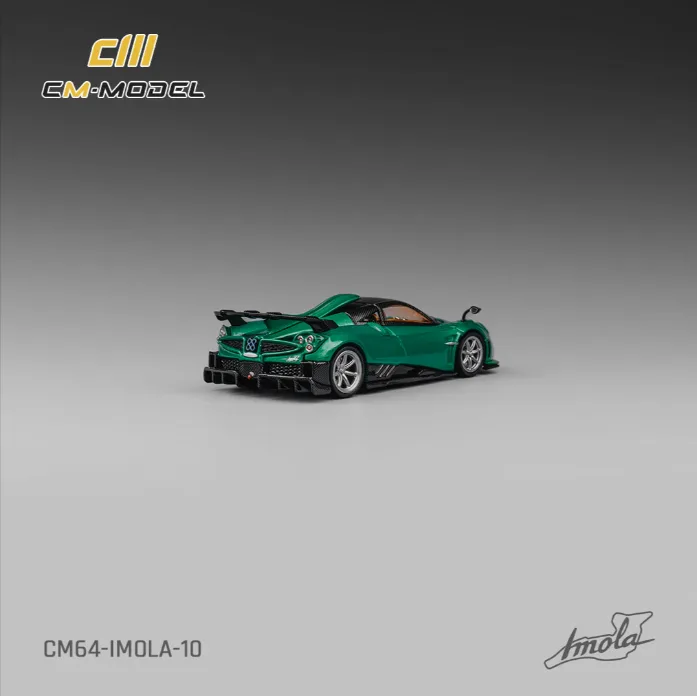  CM Model Pagani Imola Metallic Emerald Green - CM Model diecast model view 2