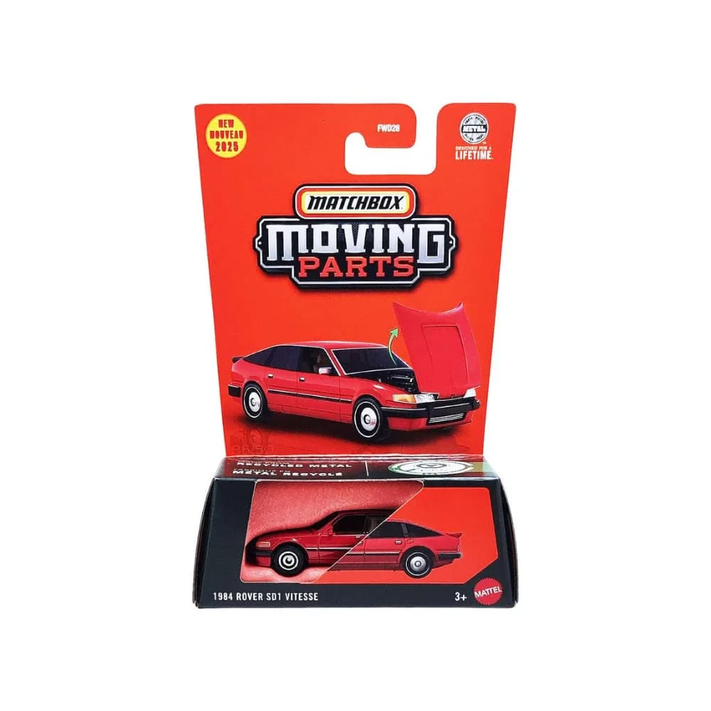 MATCHBOX MOVING PARTS 1984 ROVER SD1 VITESSE  - Matchbox 1/64 Scale Diecast Model