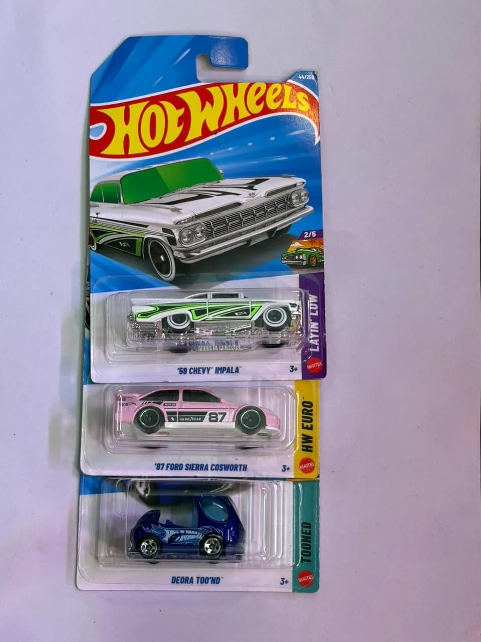 59 chevy impala set 2 - Hot Wheels 1/64 Scale Diecast Model