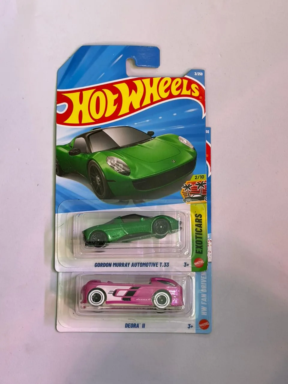 Gordon murray automotive T.33 set 2 - Hot Wheels 1/64 Scale Diecast Model