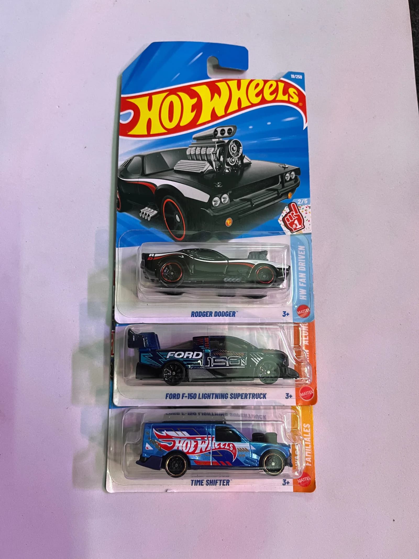 Rodger dodger set 1 - Hot Wheels 1/64 Scale Diecast Model