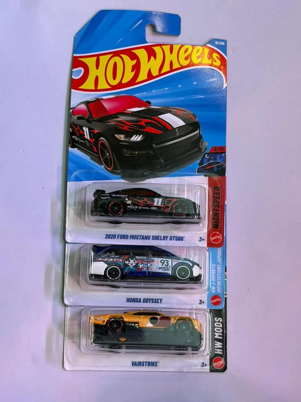 2020 ford mustang shelby gt500 set 1 - Hot Wheels 1/64 Scale Diecast Model