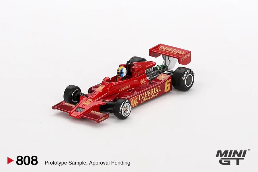 MiniGT Lotus 78 #6 Gunnar Nilsson 1977 Japanese GP - Mini GT 1/64 Scale Diecast Model