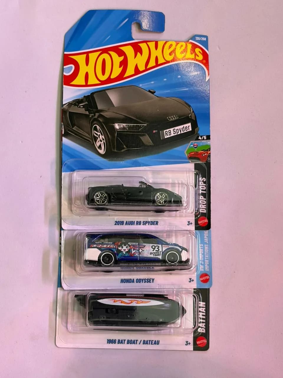 2019 Audi R8 Spyder set 1 - Hot Wheels 1/64 Scale Diecast Model
