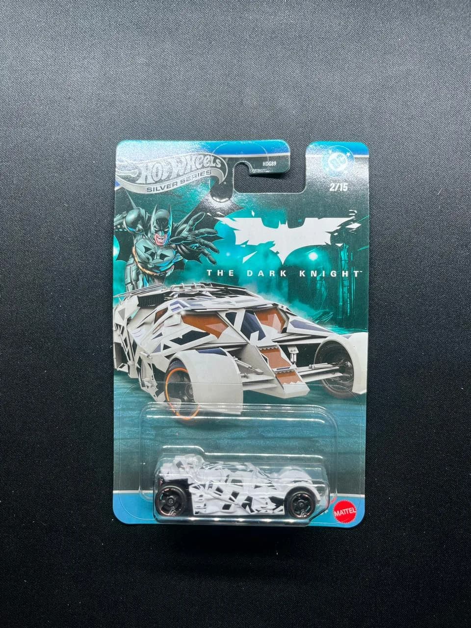 Silver series Dark knight - Hot Wheels 1/64 Scale Diecast Model