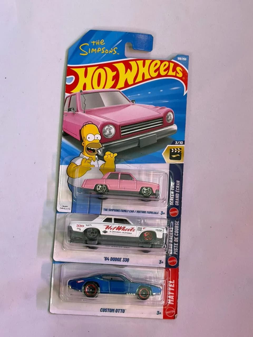 Simpson set 1 - Hot Wheels 1/64 Scale Diecast Model