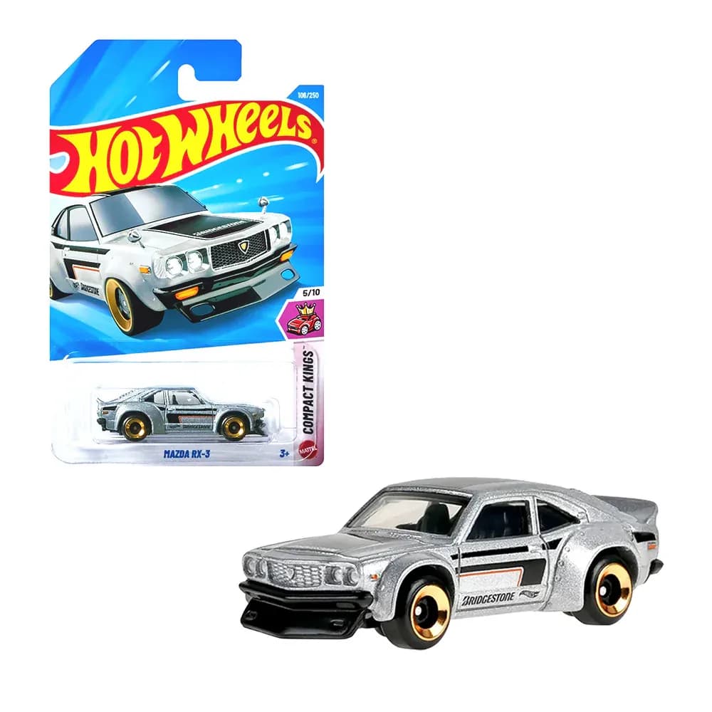 Mazda RX-3, Hot Wheels Basic Car Collection by Mattel - Hot Wheels 1/64 Scale Diecast Model