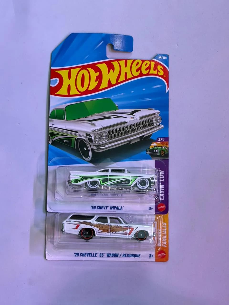 59 chevy impala set 4 - Hot Wheels 1/64 Scale Diecast Model