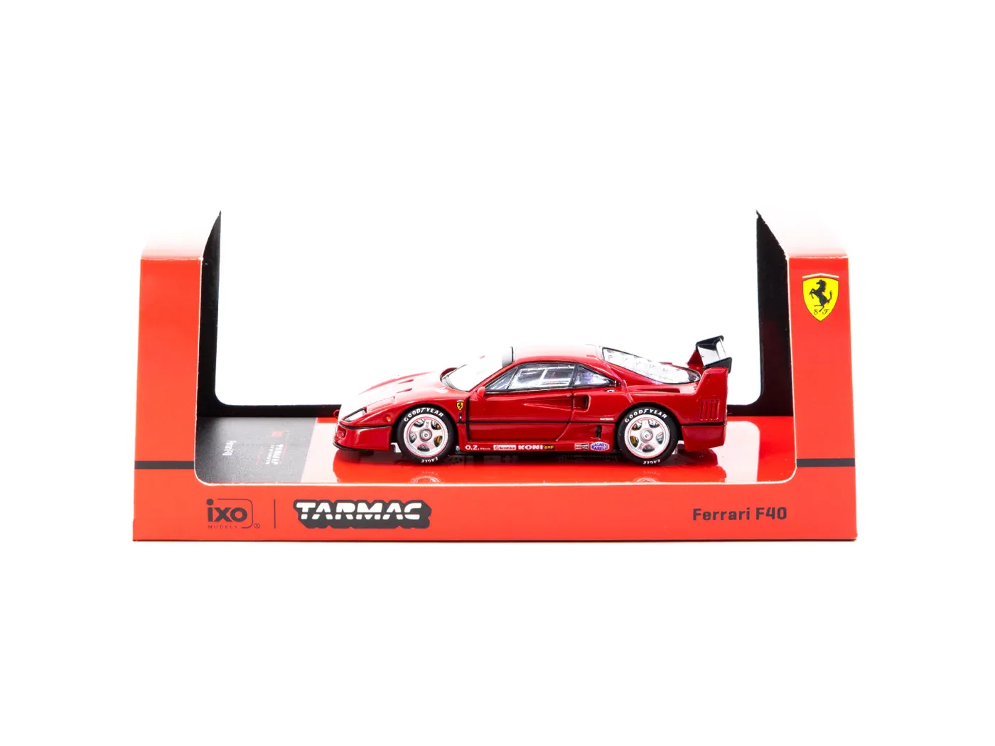 Ferrari F40 Red - Tarmac Works X iXO Models ROAD64 - Tarmac Works diecast model view 2
