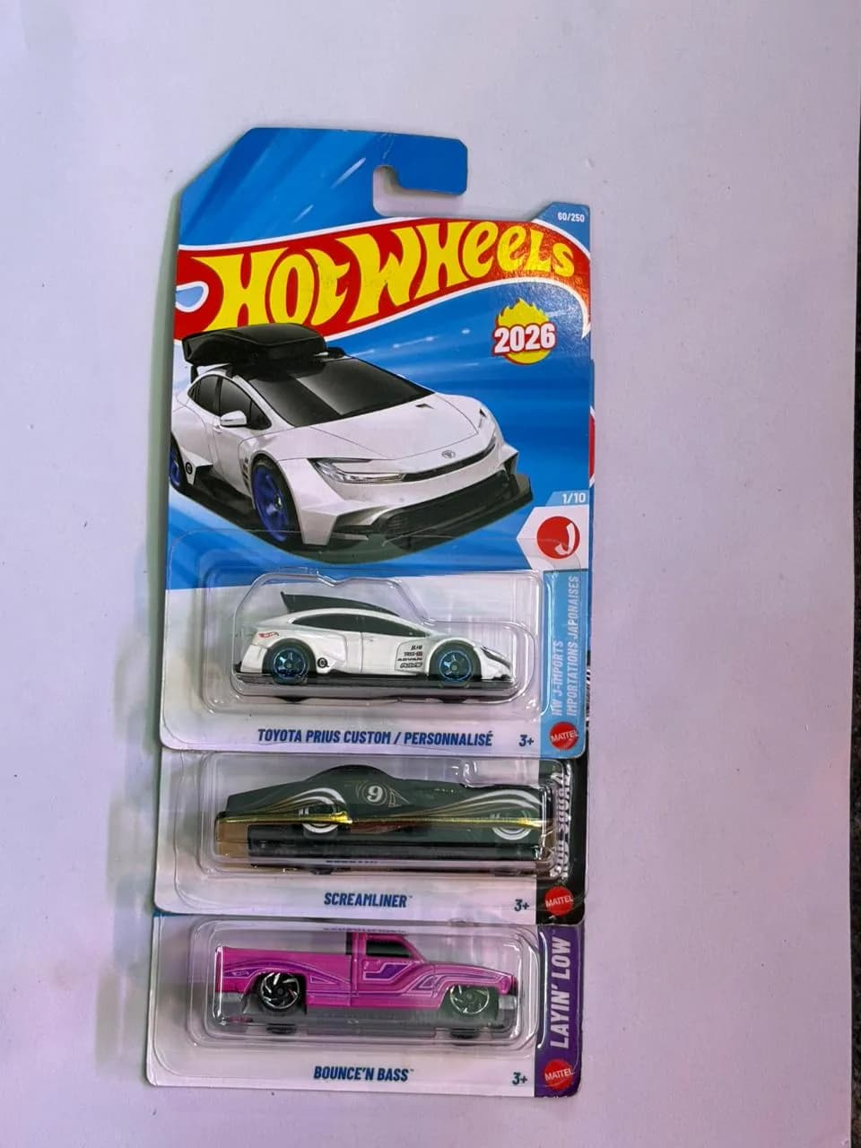 Toyota prius custom set 1 - Hot Wheels 1/64 Scale Diecast Model