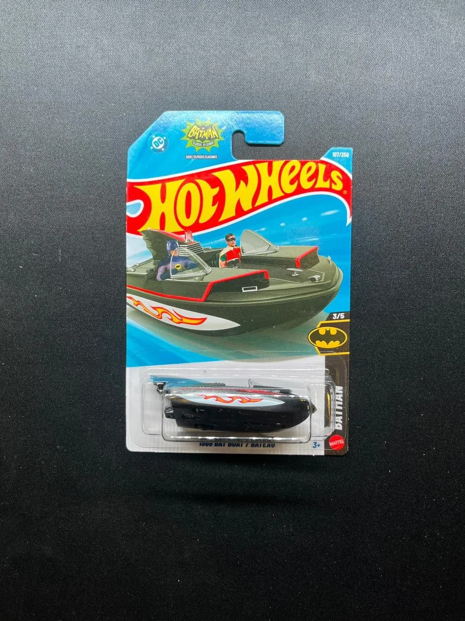 Bat Boat - Hot Wheels 1/64 Scale Diecast Model