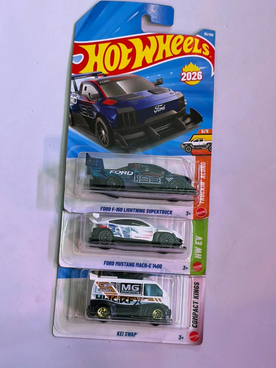 Ford F150 lightning supertruck set 2 - Hot Wheels 1/64 Scale Diecast Model
